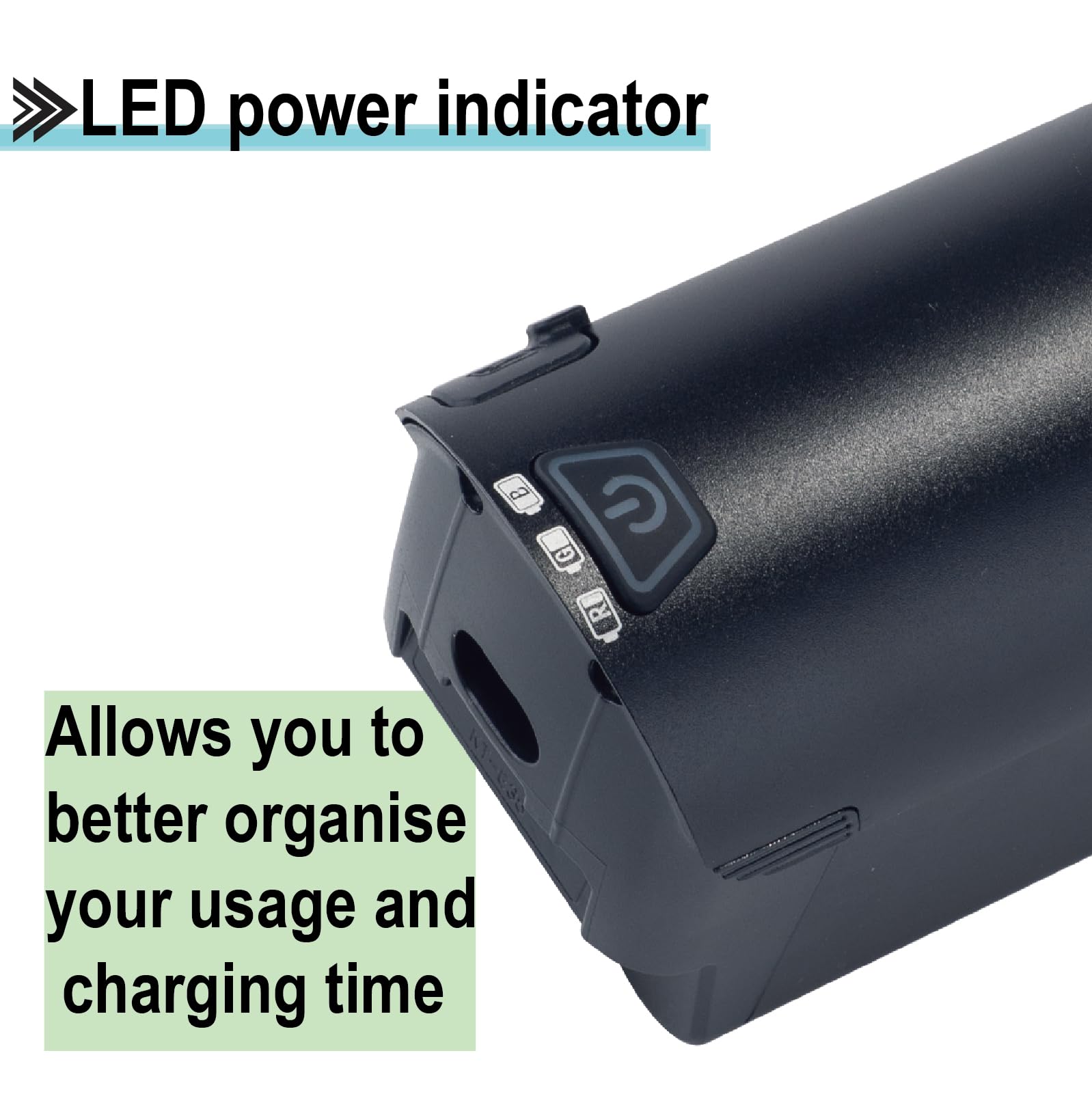 Batería para Bicicleta eléctrica 36 V 13 Ah 16 Ah 18 Ah Recambio para MileTrail1 para Bicicleta eléctrica HillMiles Mountain para MileCity1 Batería de Recambio con Cargador (36V 13Ah)