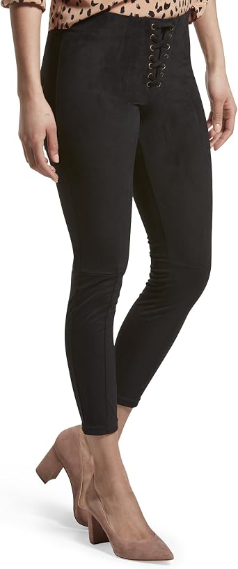 Amazon.com: HUE - Mallas de cordones, de gamuza, para mujer, 1x : Ropa,  Zapatos y Joyería