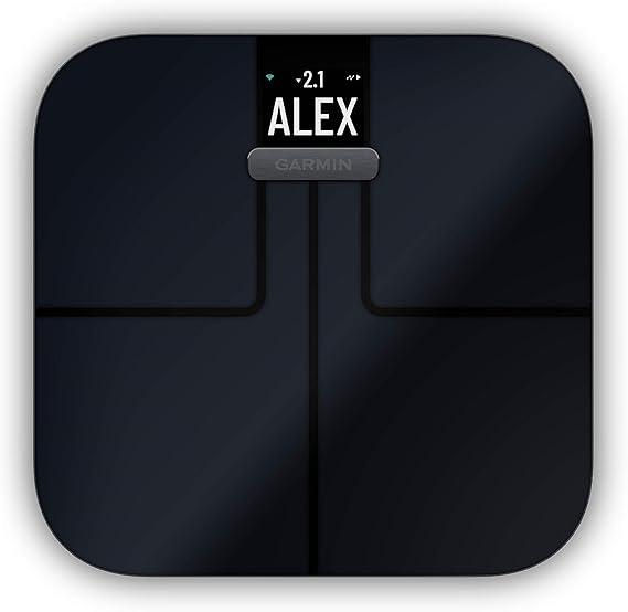 Garmin Index S2, Smart Scale with Wireless Connectivity, Measure Body