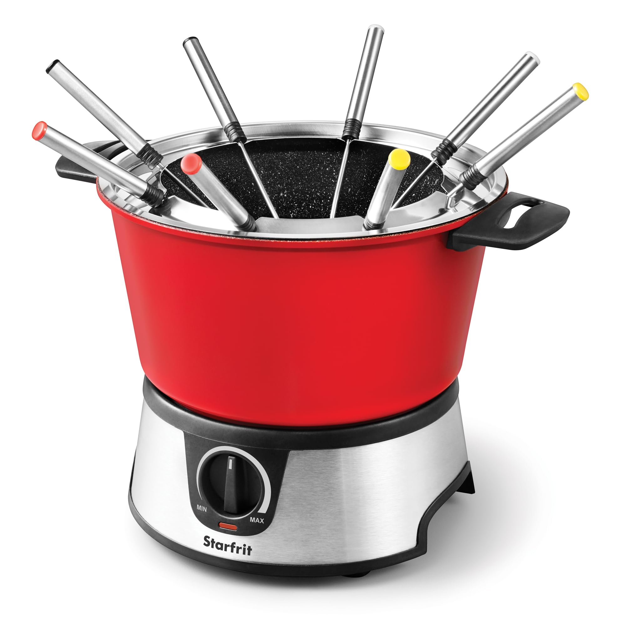 Starfrit The Rock Electric Fondue Set, 3L, 1500W, 13-Piece