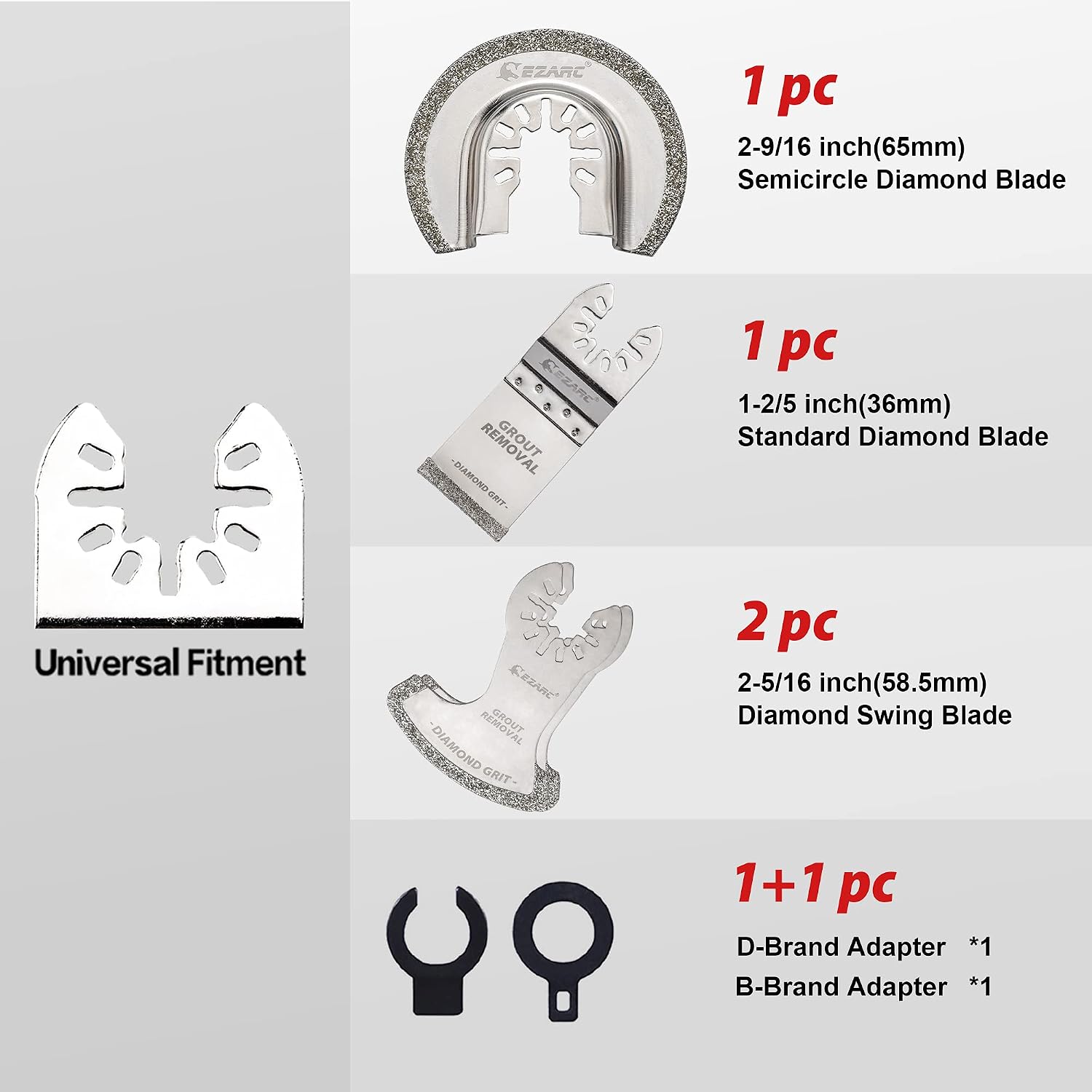 Multi Tool Mortar Cutting Saw Blades 