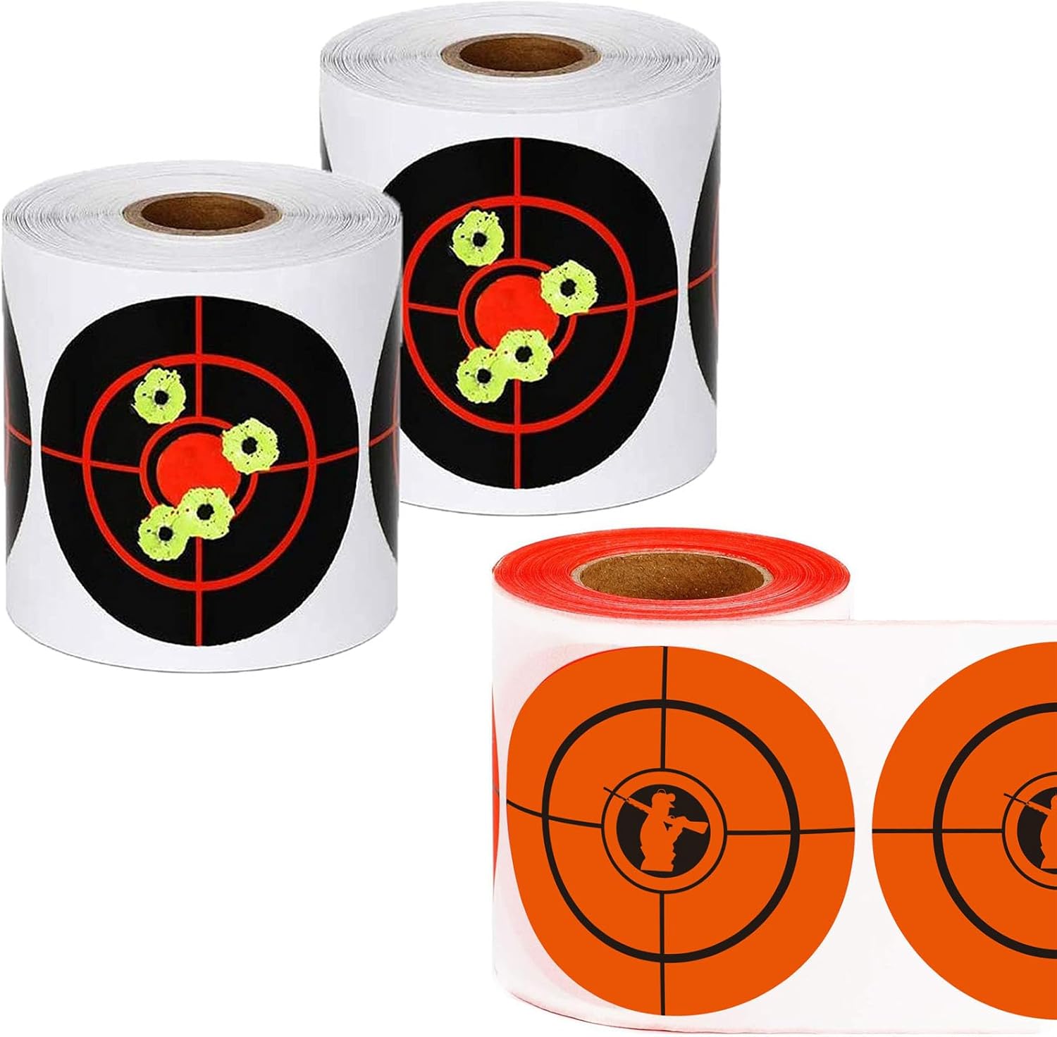 GearOZ 3 inch Splatter Target Stickers 250pcs * 2 roll