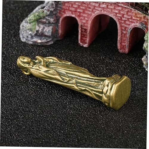 Miniatura 9 de DECHOUS 5 piezas de latón María Light decoración de casa para el hogar, decoración de mesa de comedor, adorno de estatua de Guadalupe escultura