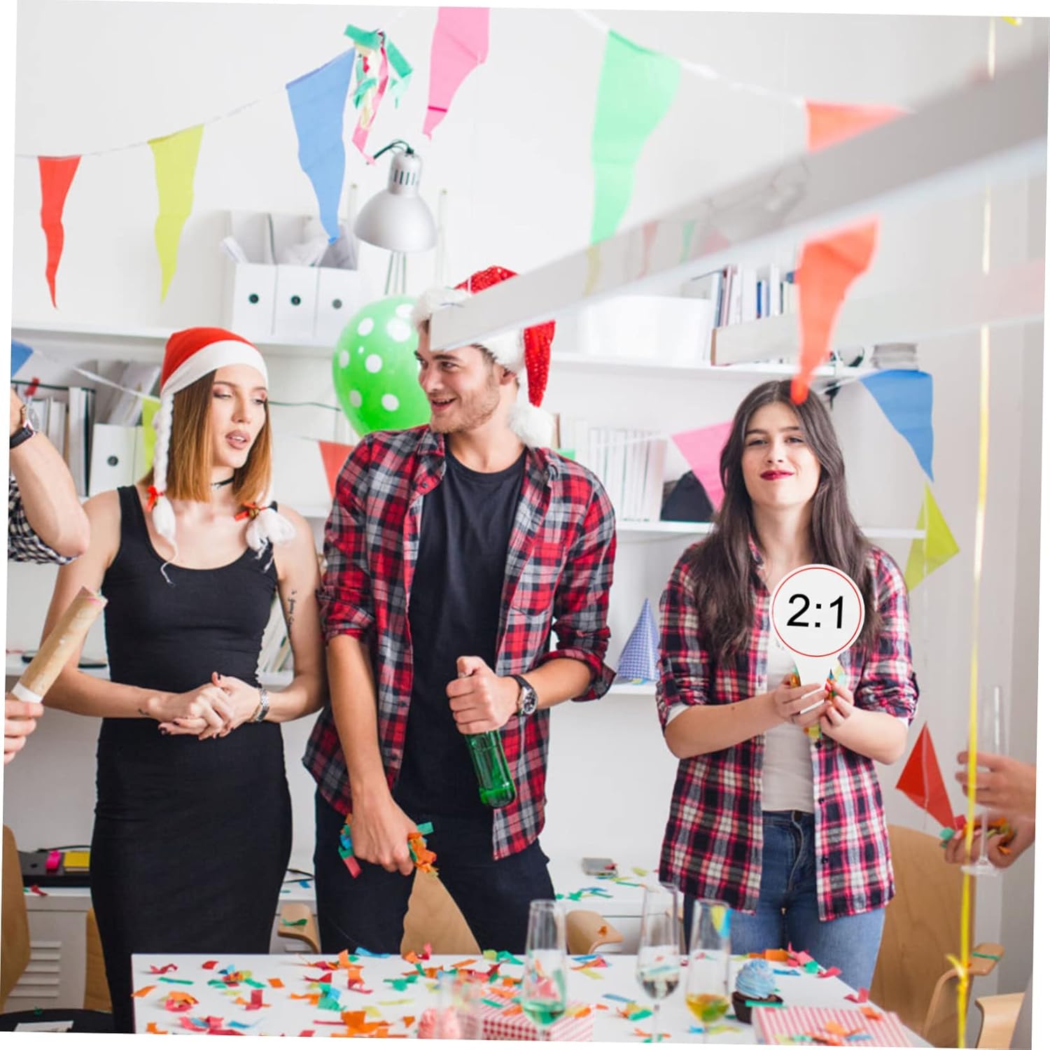 SECFOU 30pcs Blank Erasable Scoreboard for Judges Voting Single Side Writing Board for Scoring Smooth and Design for Competitions and Events