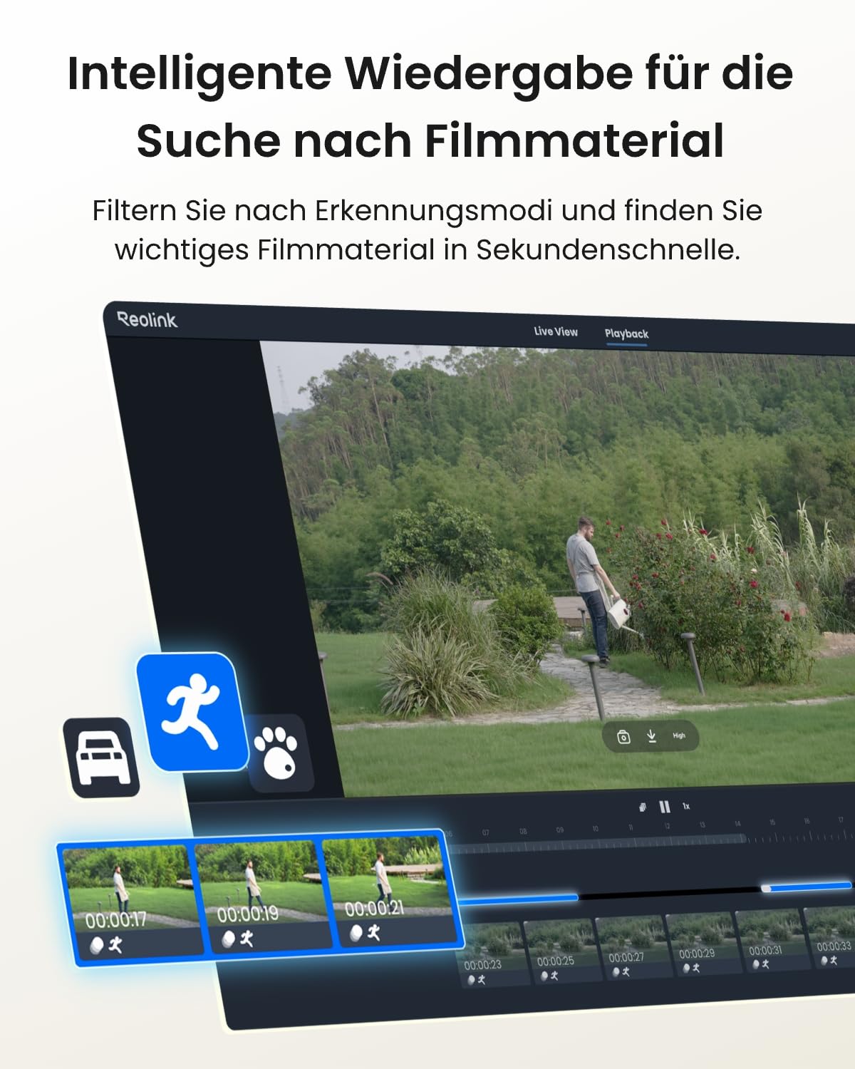 Reolink 8CH 4K PoE NVR Überwachungssystem Rekorder, Videoüberwachung für Haus, Innen, Aussen Sicherheit. Unterstützt 16MP/12MP/4K/5MP/4MP HD IP Kameras, RLN8-410 NHD (Ohne Festplatte)