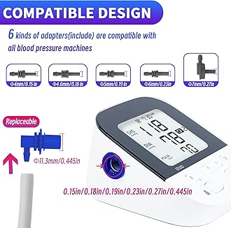 Child Extra Small Cuff Compatible with Most BP Monitors 4”-8” Inches (10-20CM) Blood Pressure Cuff ARM BP Replacement Cuff for Pediatric (Extra Small)