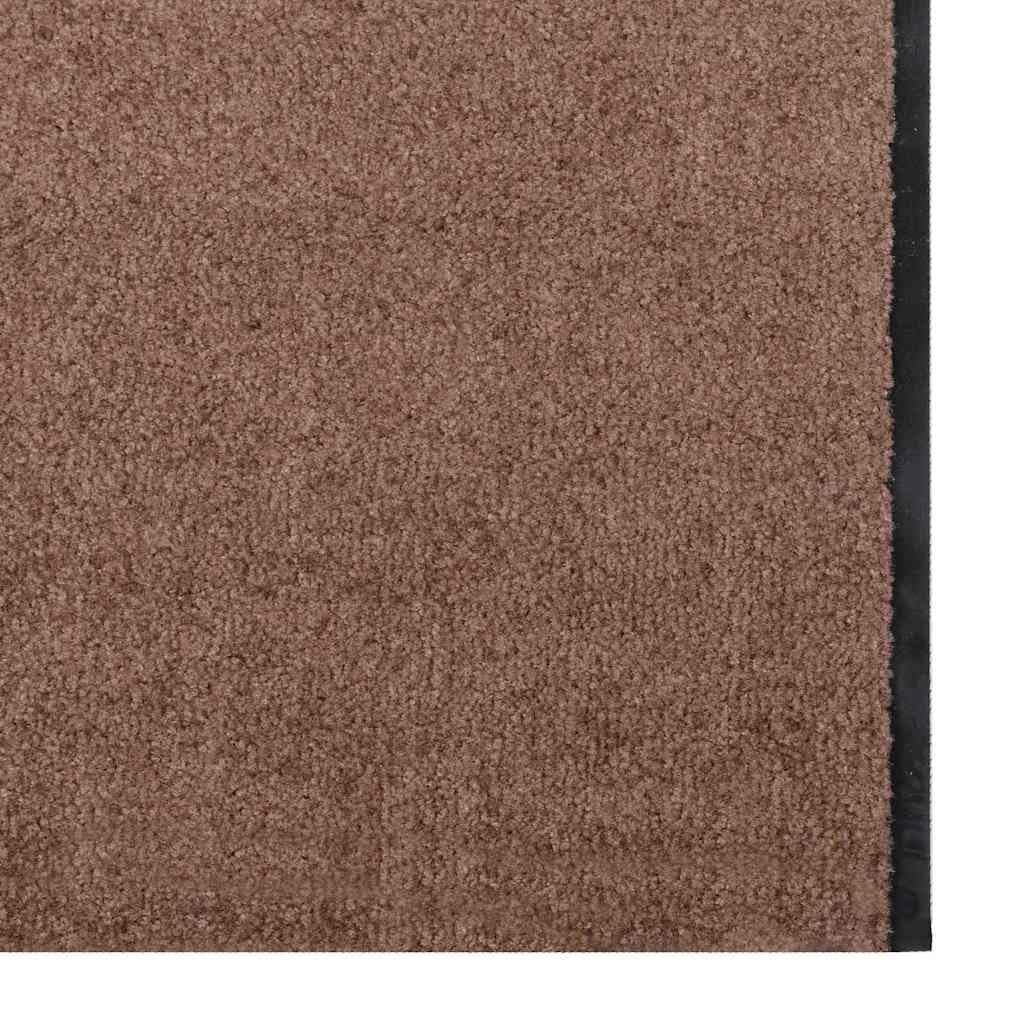 Fußmatte Braun Schwarz 120x350cm Polyamid Türvorleger