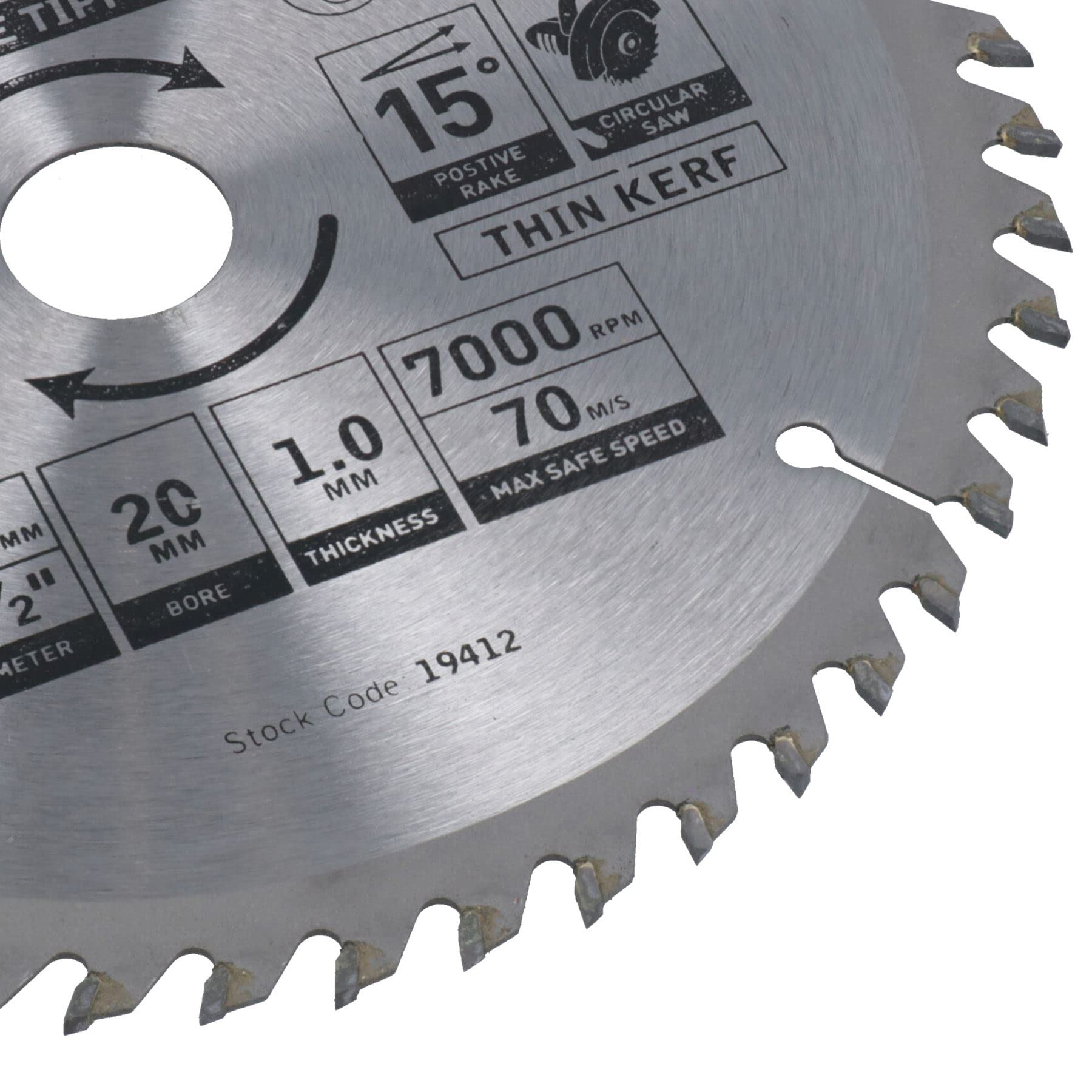 Brzeszczot do piły tarczowej 165 mm x 16 / 20 mm 48 zębów TCT tarcza tnąca drewno 5 szt