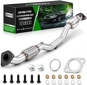 High Flow Direct Fit Rear Catalytic Converter Kit 2007 2008 2009 2010 2011 2012 2013 2014 2015 2016 2.5L EPA Compatible