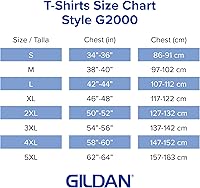 Vista 4 de Gildan - Camiseta de ultraalgodón estilo G2000 para hombre, paquete múltiple