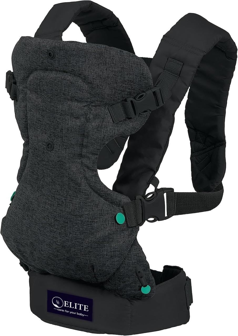 DEAL HUNT 6 in 1 Baby Carrier Hip Seat, Multifunctional Baby Strap Waist Carrier for walking, Shopping, Trip, Hiking - Adjustable Size & Suitable for 0-36 Months Baby (Black)