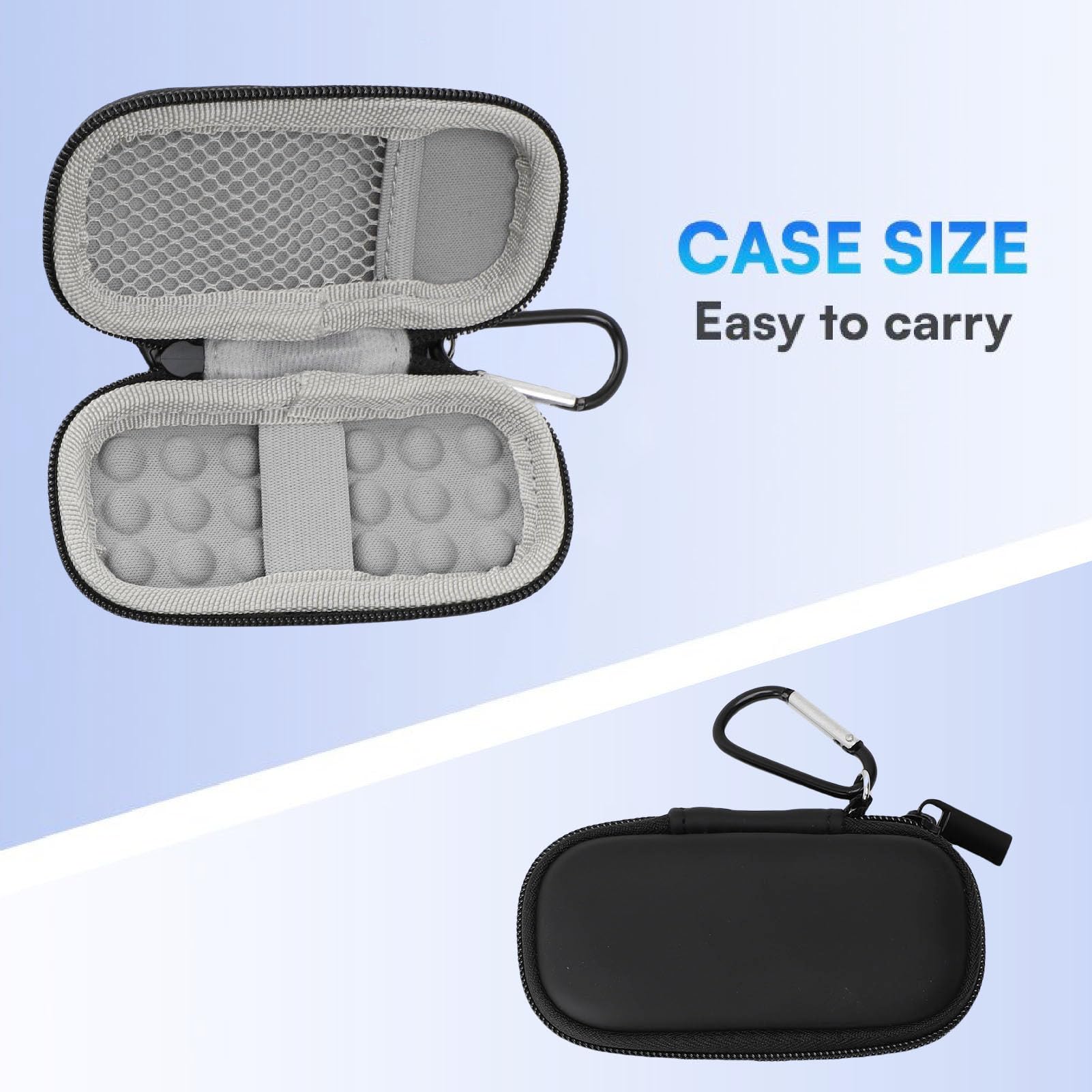 LICAEVEY Case for Kardiamobile EKG Monitor, Hard Travel Case for Kardiamobile 6L /dla Monitora Kardia EKG, Obudowa Podróży Monitora Serca