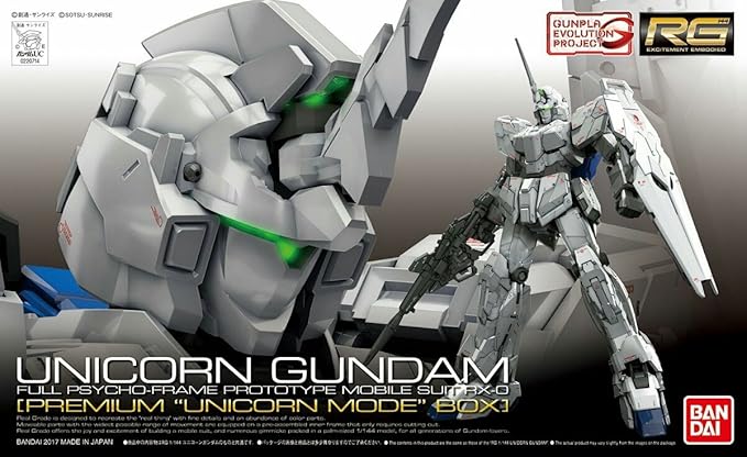 Amazon バンダイ Rg 機動戦士ガンダムuc ユニコーンガンダム 初回限定パッケージ 1 144スケール 内袋未開封 未組立 プラモデル 通販