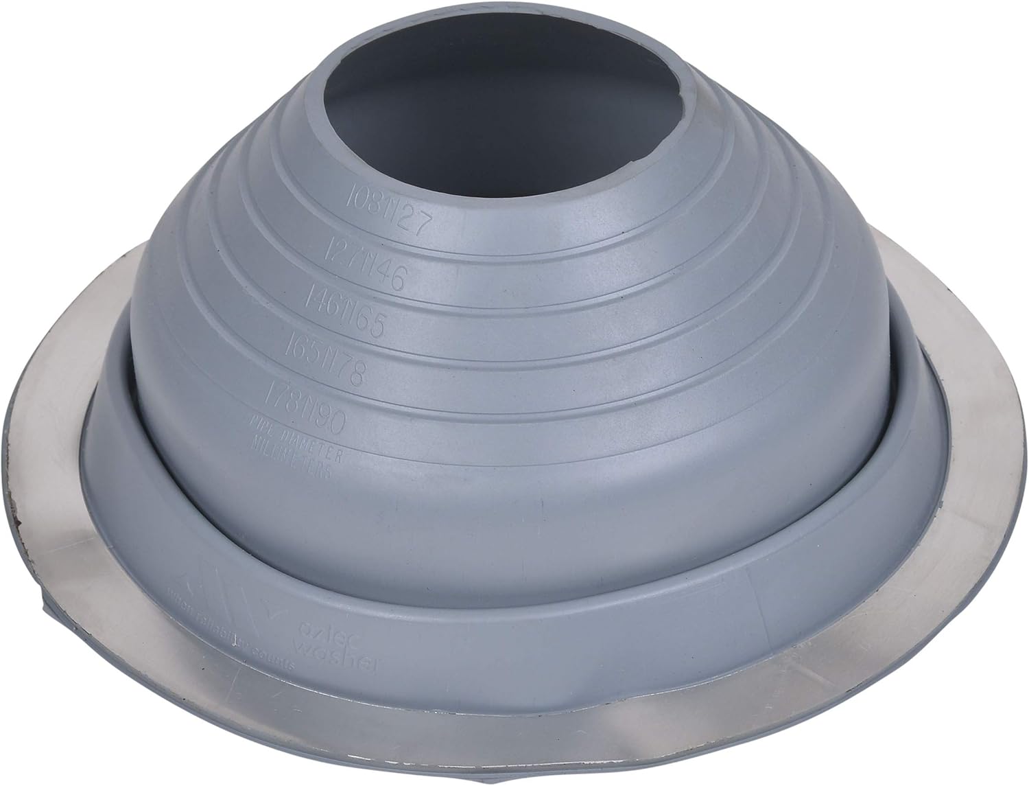 Oatey 14745 Universal Master Flash 4.25" - 7.75" pipe diameter Roof Flashing 10.5" Base