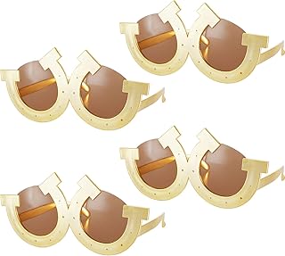 Frienda Horseshoe Sunglass, Western Birthday Party Favors, Cowboy Halloween Costume, Rodeo Favors, Kid Adult