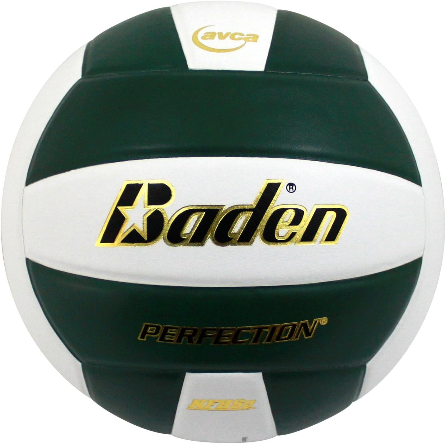 Baden | Perfection | Premium Leather | Indoor Official Game Volleyball | 13U to College | Official Size + Weight | NFHS + AVCA Approved
