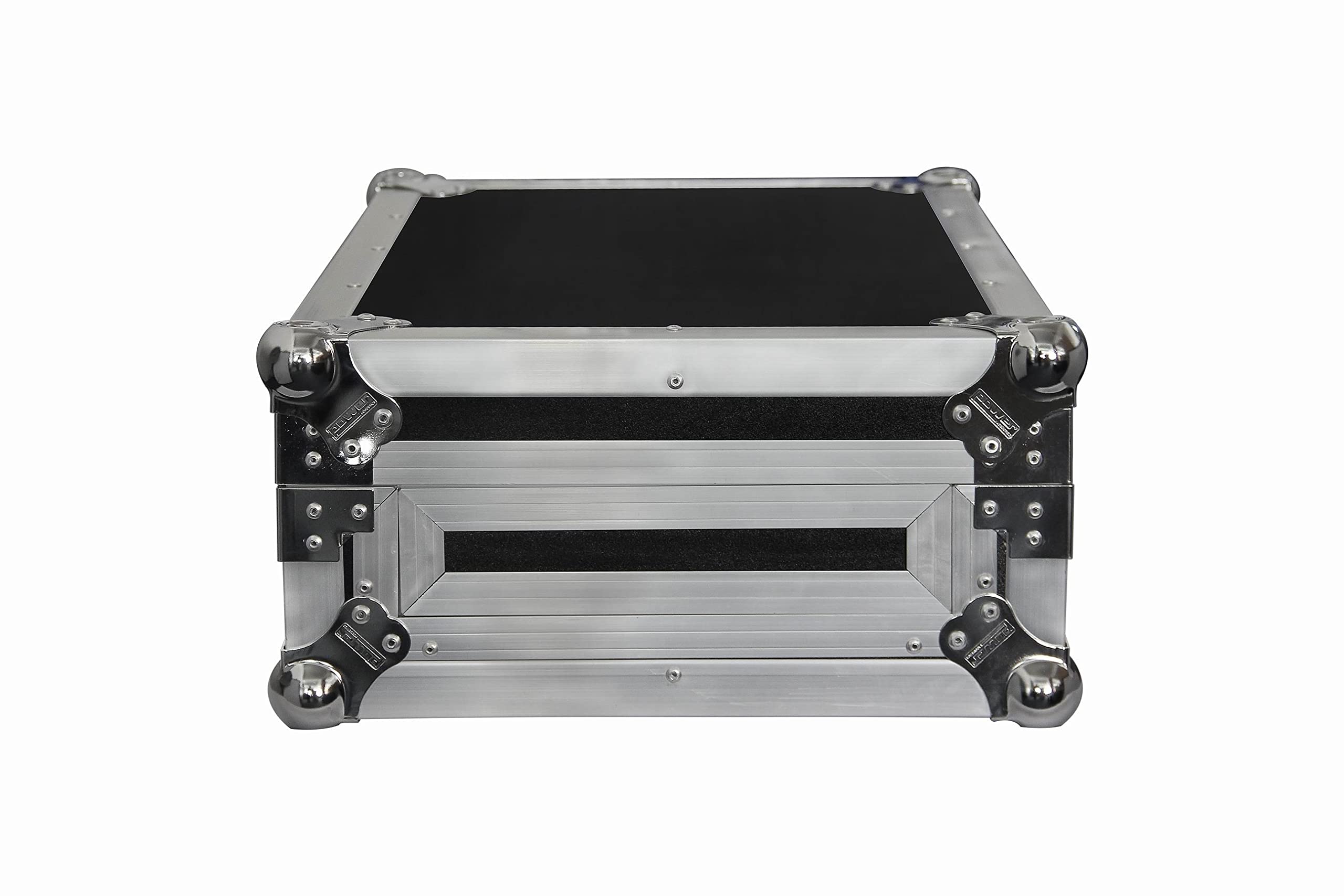 Flight Case per CDJ 900 NXS / CDJ 2000 NXS2, nero, Modern