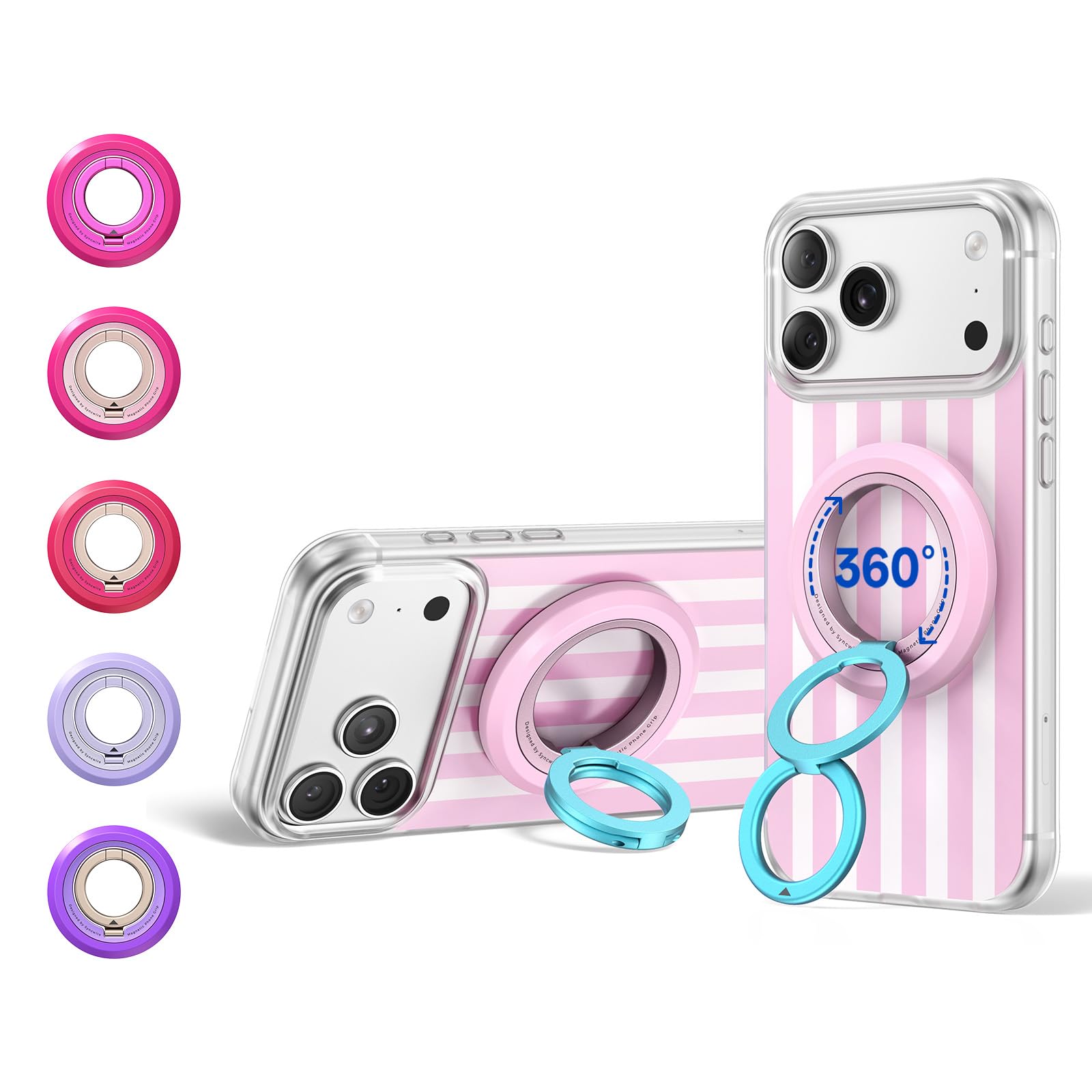 SYNCWIRE for MagSafe Phone Grip, Valentine's Galentine's Day Birthday Gifts for Her Women Mom Girlfriend Best Friends Sister Wife Teen Girl Magnetic