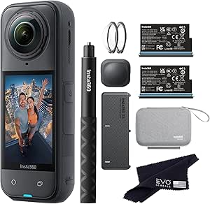 Insta360 X5 Essentials Bundle - 8K Waterproof 360 Action Camera