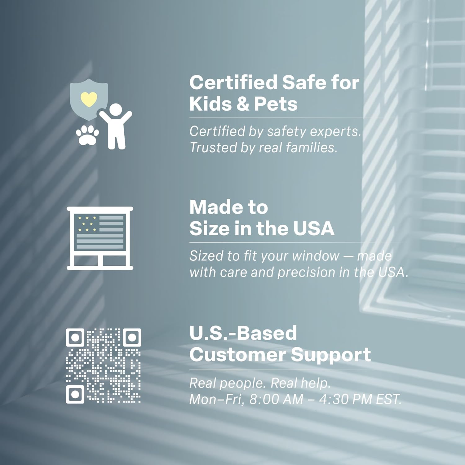 REGAL estate Faux Wood Blinds, Cordless 2 Inch Faux Wood Blinds for Windows, Moisture Resistant Faux Blinds, 33.5" W x 48" H, Chestnut