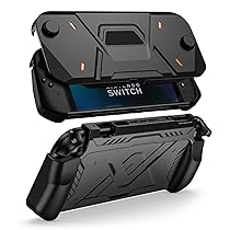 ProCase Custodia per Nintendo Switch 2 2025 con Coperchio Frontale Rimovibile -Nero