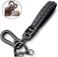 Vista 5 de Funda para llavero de Nissan con cadena, funda protectora de TPU suave para llaves de auto, compatible con Altima Rogue Maxima Pathfinder, etc.