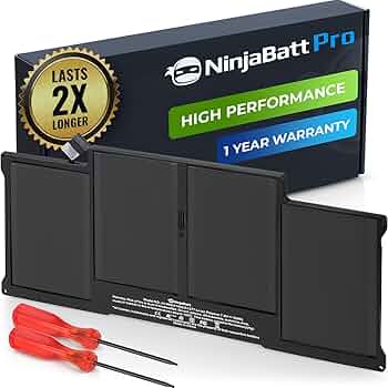 Amazon.com: NinjaBatt Battery A1466 for Apple MacBook Air 13 Inch Amazon.com: NinjaBatt Battery A1466 for Apple MacBook Air 13 Inch