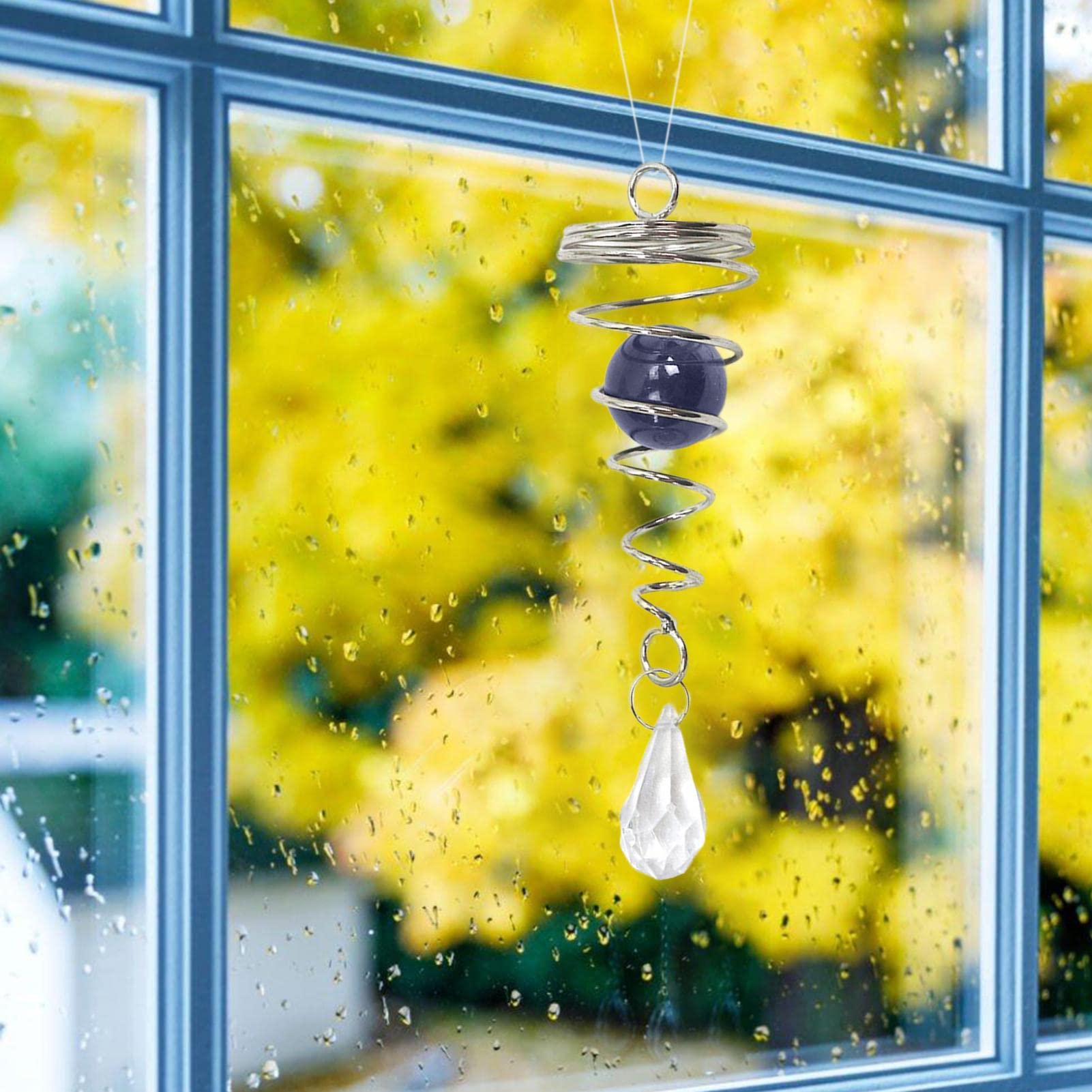 Campanelli A Vento In Vetro Colorato - Decorazione Da Giardino O Casa, Regalo Per Mamme