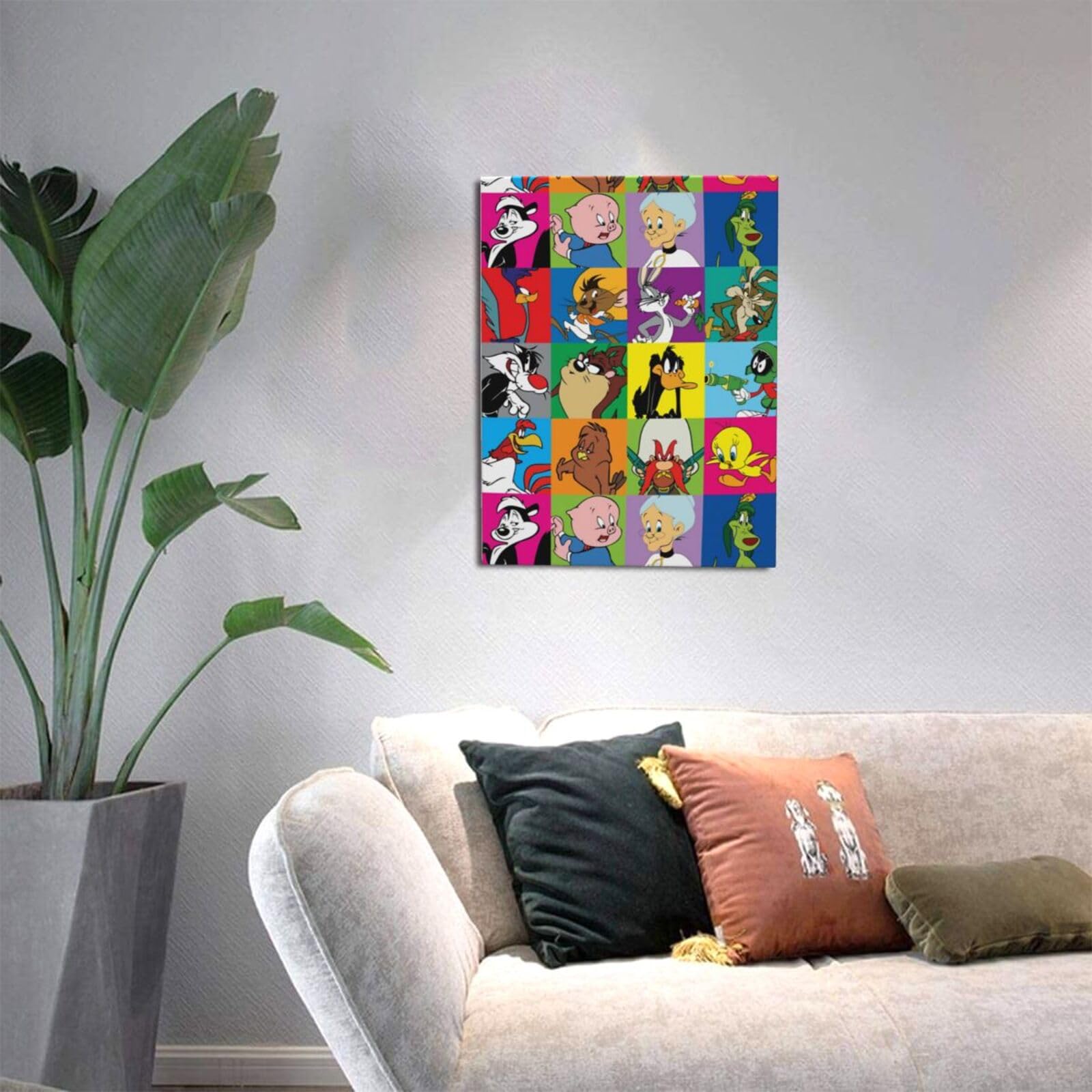 Amazon.co.jp: ルーニー・テューンズ パネル ポスタシー アート