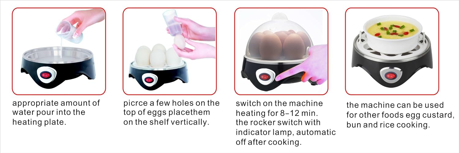 DBTech Automatic Shut-off Electric Egg Cooker