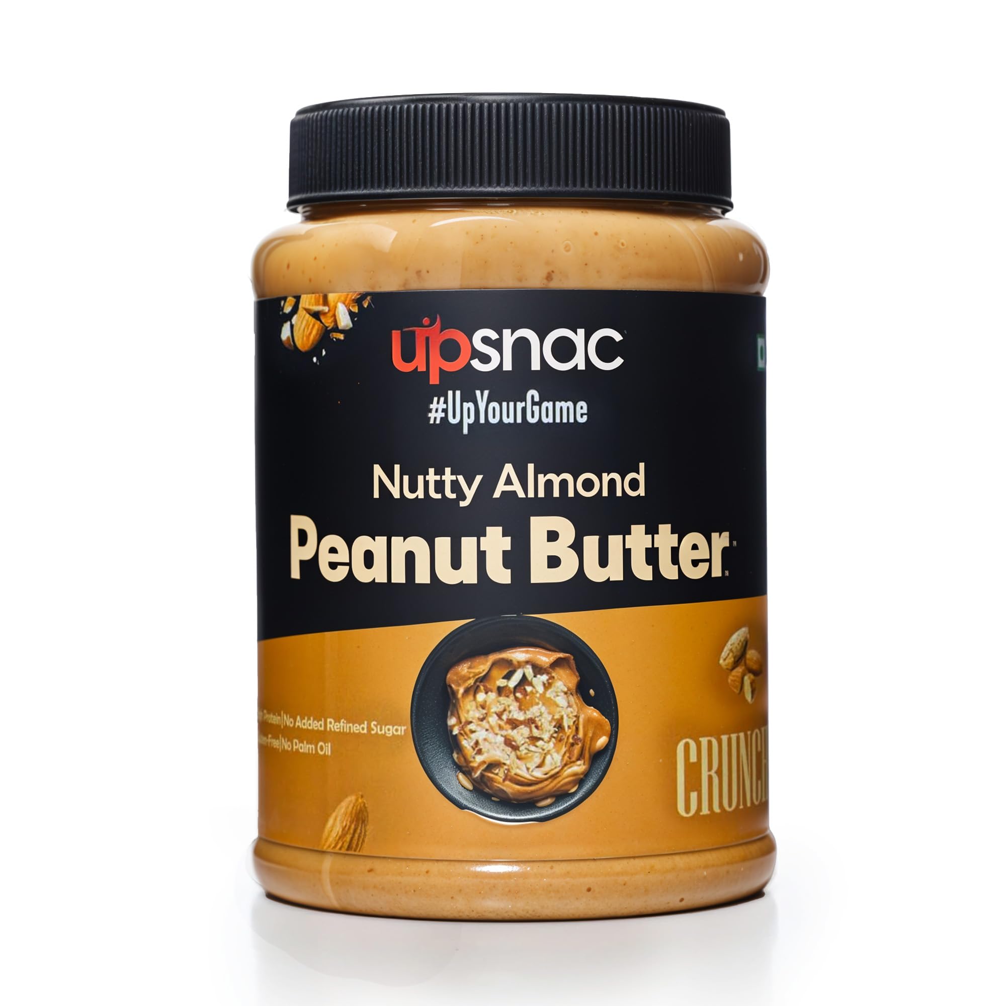 Upsnac Nutty Almond Peanut Butter Crunchy 900g | High Protein | Roasted Almonds | Tasty & Healthy Nut Butter Spread | Vegan | No Refined Sugar | Zero Trans Fat | Cholesterol Free & Gluten Free (B0BDRFGKZ5) Amazon Price History, Amazon Price Tracker