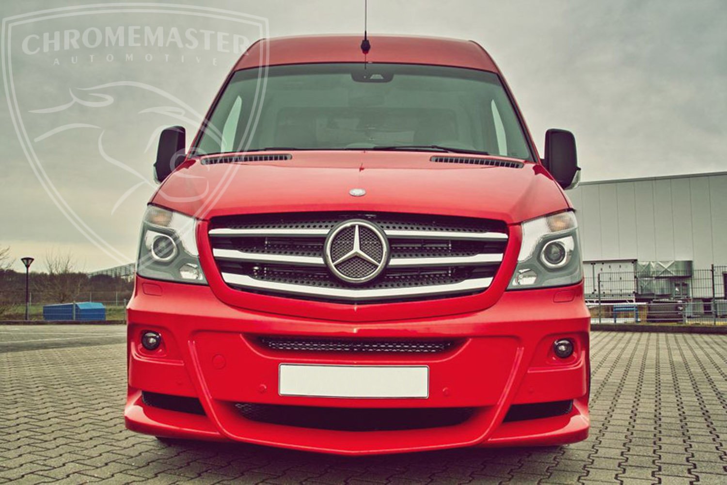 Panamericana Grill Zwart Chroom – Mercedes-Benz CLA-klasse Facelift