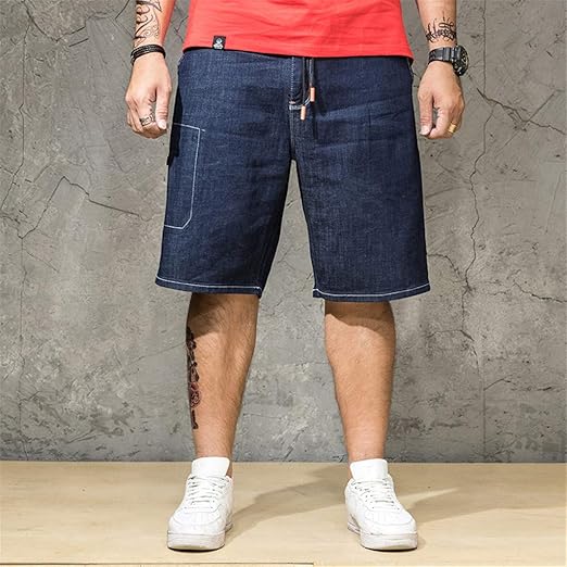 Pantalones Vaqueros Para Hombre,Casuales Moda Pantalones Vaqueros Rotos Hombre Jeans Trend Tallas Grandes Pantalones Cortos Pants Suelto Pantalon Ropa Fitness Hombre Jeans Cortos Pantalones Vpass