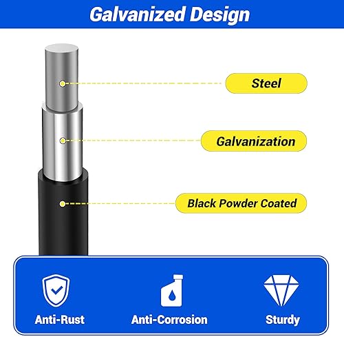 Miniatura 3 de Hardware Cloth - Rollo de malla metálica de alambre de calibre 19 para valla de jardín de gallinero, valla soldada galvanizada con recubrimiento en