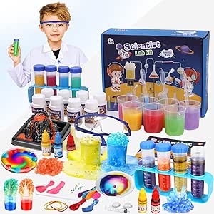 Kit D'expériences Scientifiques Einstein - Chimie Pour Enfants 6-12 Ans - Jeu éducatif, Découverte