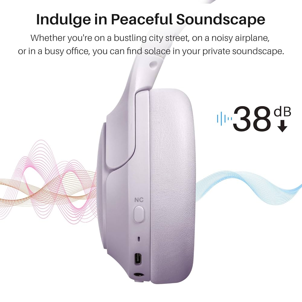 Amazon.co.jp: TOZO HT2 ワイヤレスヘッドホン Hi-Res Audio