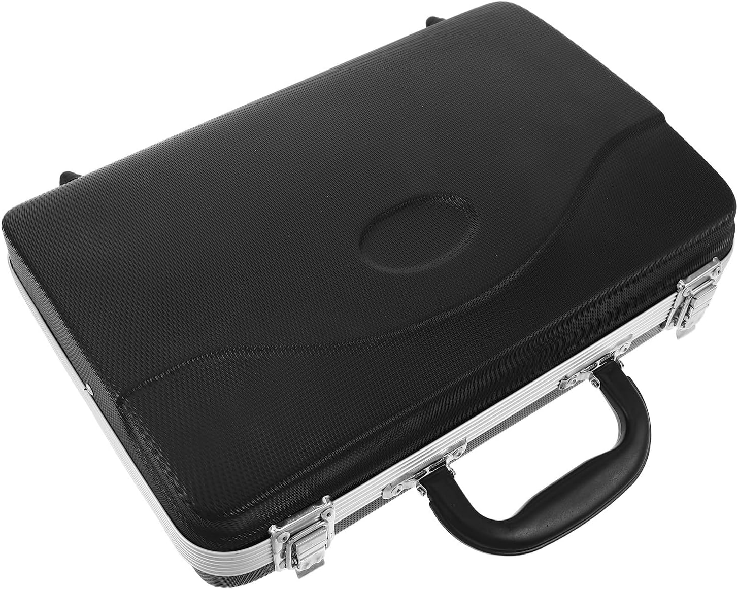 Holibanna Clarinet Hard Case Abs Protective Storage Box Black Compact Clarinet Organizer Bag for Students Musicians Travel Woodwind Instrument Accessory