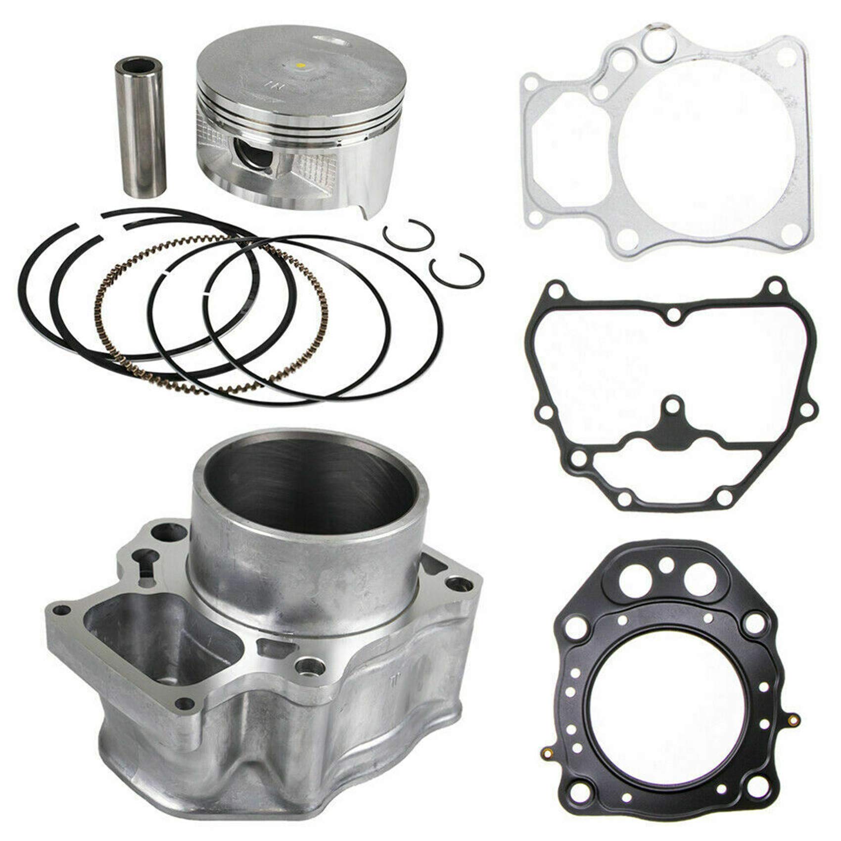 labwork Cylinder Piston Gasket Top End 86.5mm Kit Replacement for Honda Rancher 420 TRX420 Replacement for 12100-HP5-600