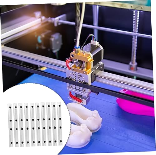 Miniatura 2 de Homoyoyo 10 unids galvanizado m8 recto ranura de aluminio conector de enlace de zinc plateado sujetador componente extensión de aluminio perfil