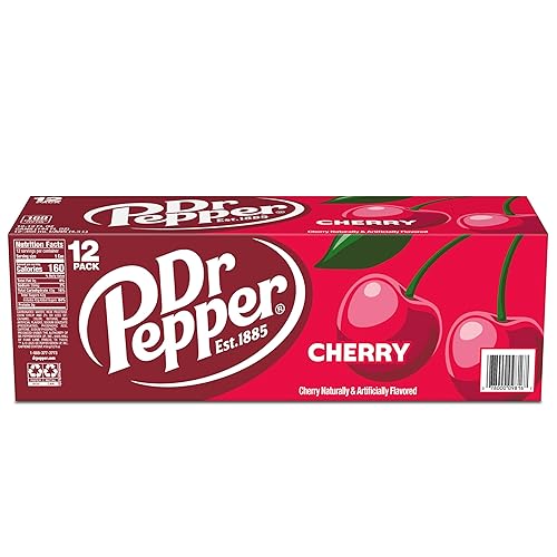 Miniatura 9 de DR PEPPER - CEREZA, 12 onzas, paquete de 12