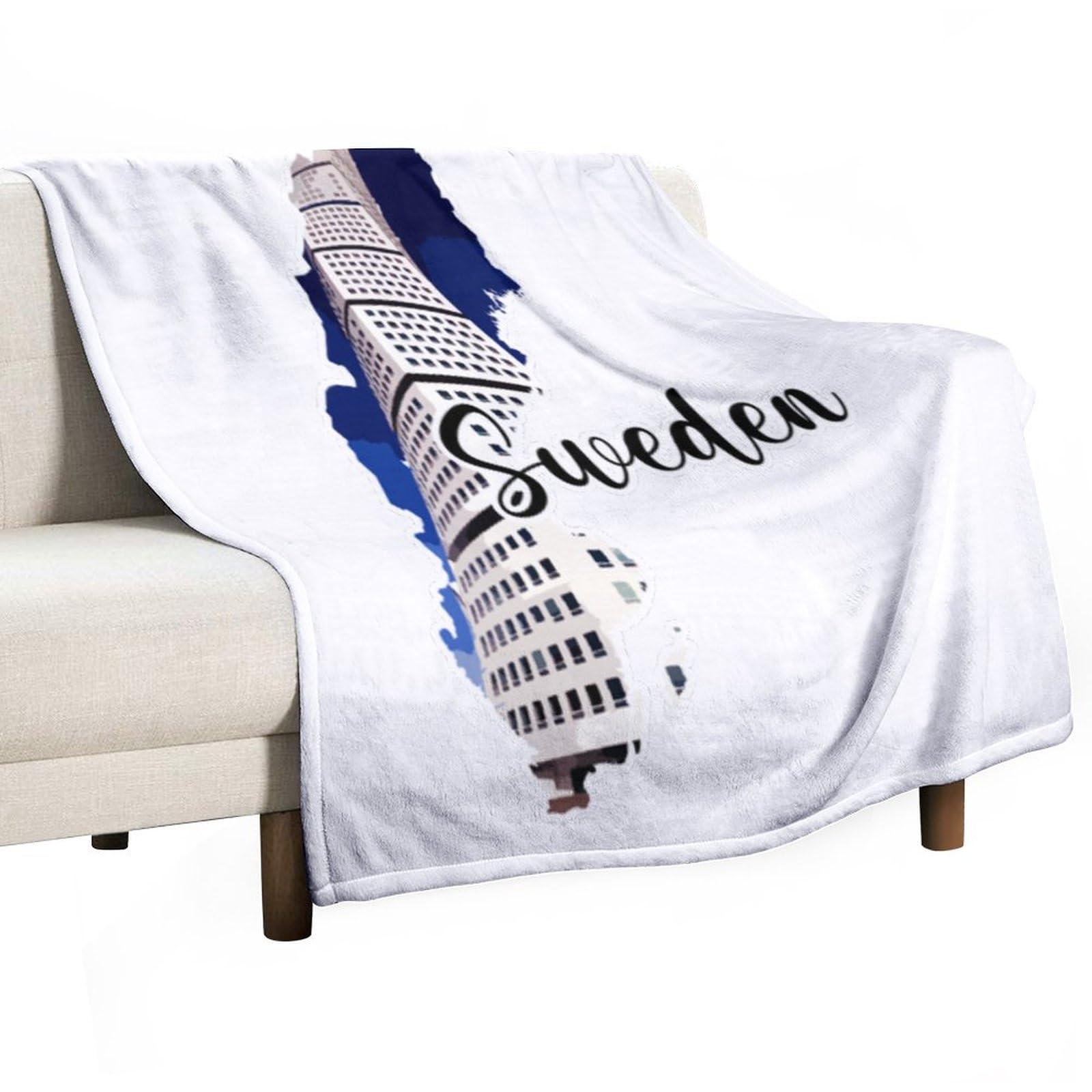 Couverture polaire moderne pour embellir le canapé du salon et les soirées cocooning