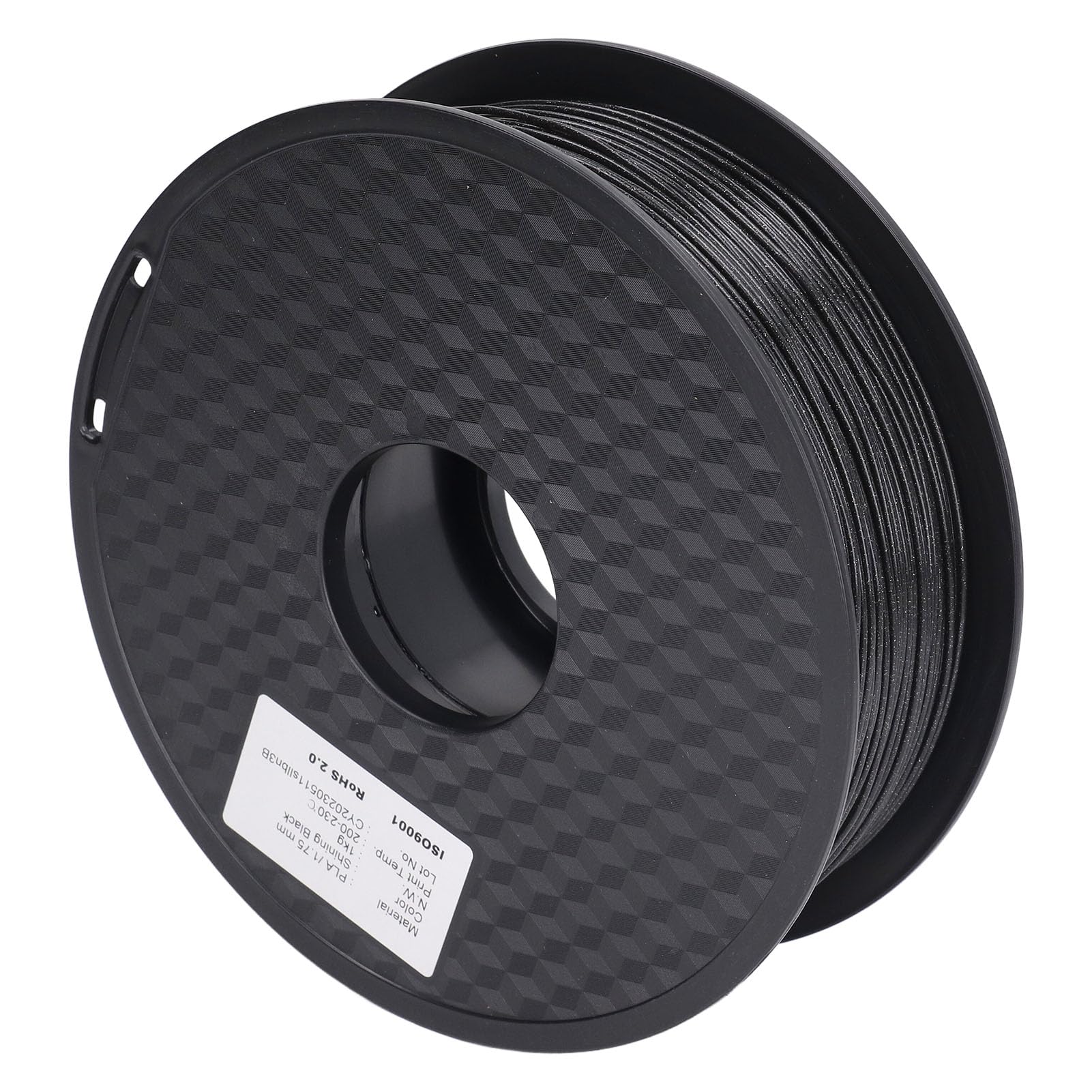 Drukowanie 3D materiały eksploatacyjne miękkie błyszczące czarne filament do drukarki 3D PLA do modelowania rzemieślników