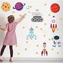 Party Propz Space Theme Birthday Decoration - 10Pcs, Cutouts For Decoration, Astronaut Birthday Decoration, Space Theme Birthday Decoration Kit, Birthday Decoration Kit For Boys gallery image