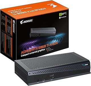 GIGABYTE Aorus RTX 5060 Ti AI Box Graphics Card - 16GB GDDR7, 128bit, PCI-E 5.0, 2572MHz Core Clock, 3 x DP 2.1, 1 x HDMI 2.1, GV-N506TIXEB-16GD