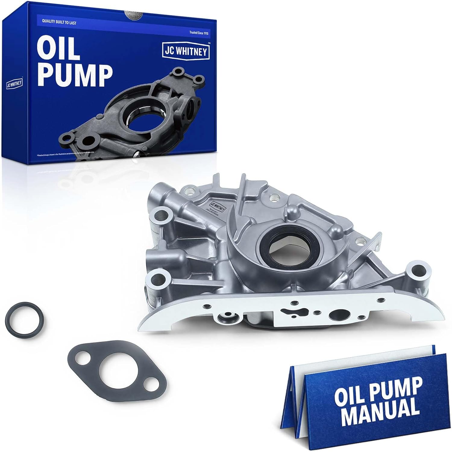 JC Whitney JFBAJCWOIP00092 Engine Oil Pump - Compatible with Ford Probe 1989-1992, Mazda 626 1988-1992, B2200 1987-1993, MX-6 1988-1992 - 2.2L