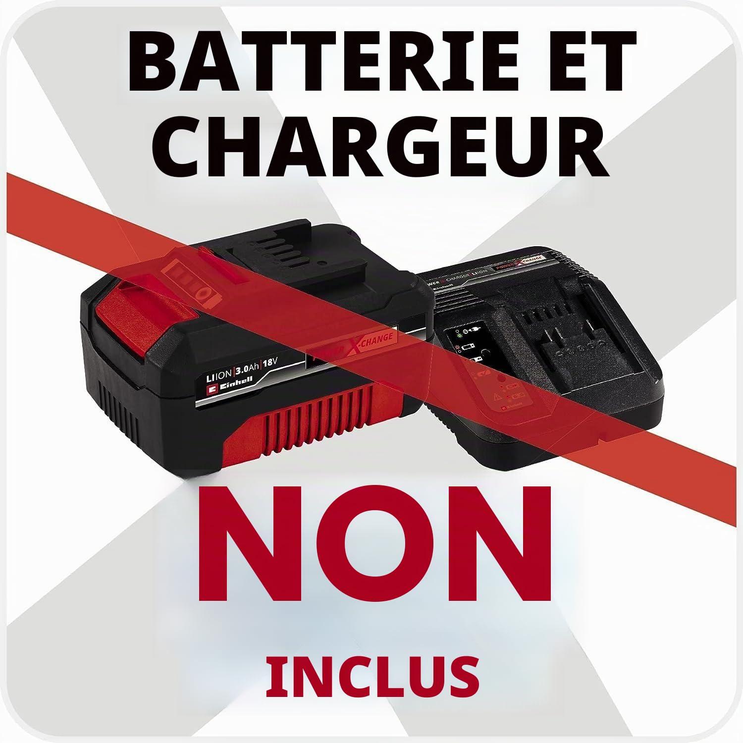 Einhell GE-CM 36/37 Li-Solo PXC Tondeuse à Gazon sans Fil 36 V 37 cm 400 m2 45 L 25-75 mm