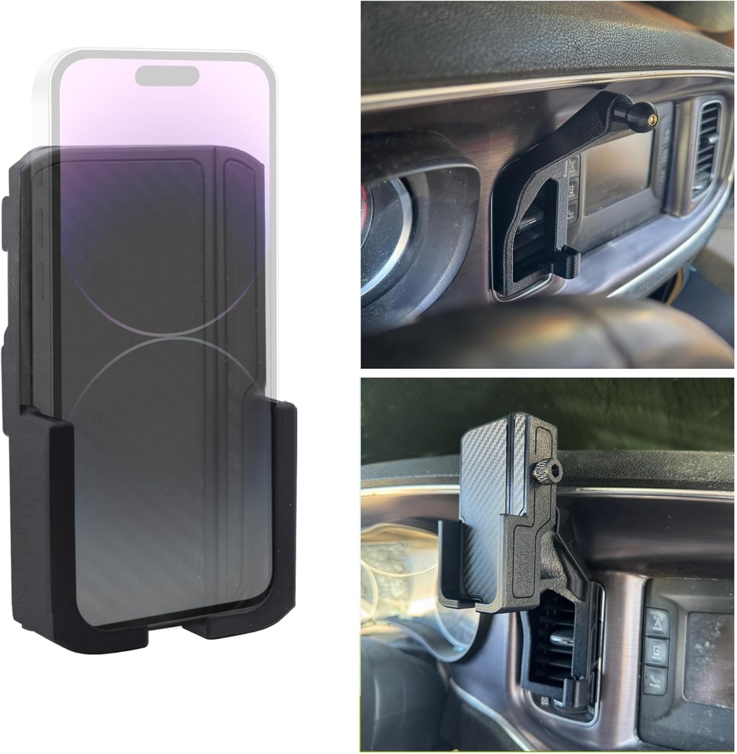 Phone Holder for Dodge Charger 2011-2023 / Cradle Mount