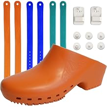 CALZURO Nursing Clogs, Autoclavable Work Shoes with Straps