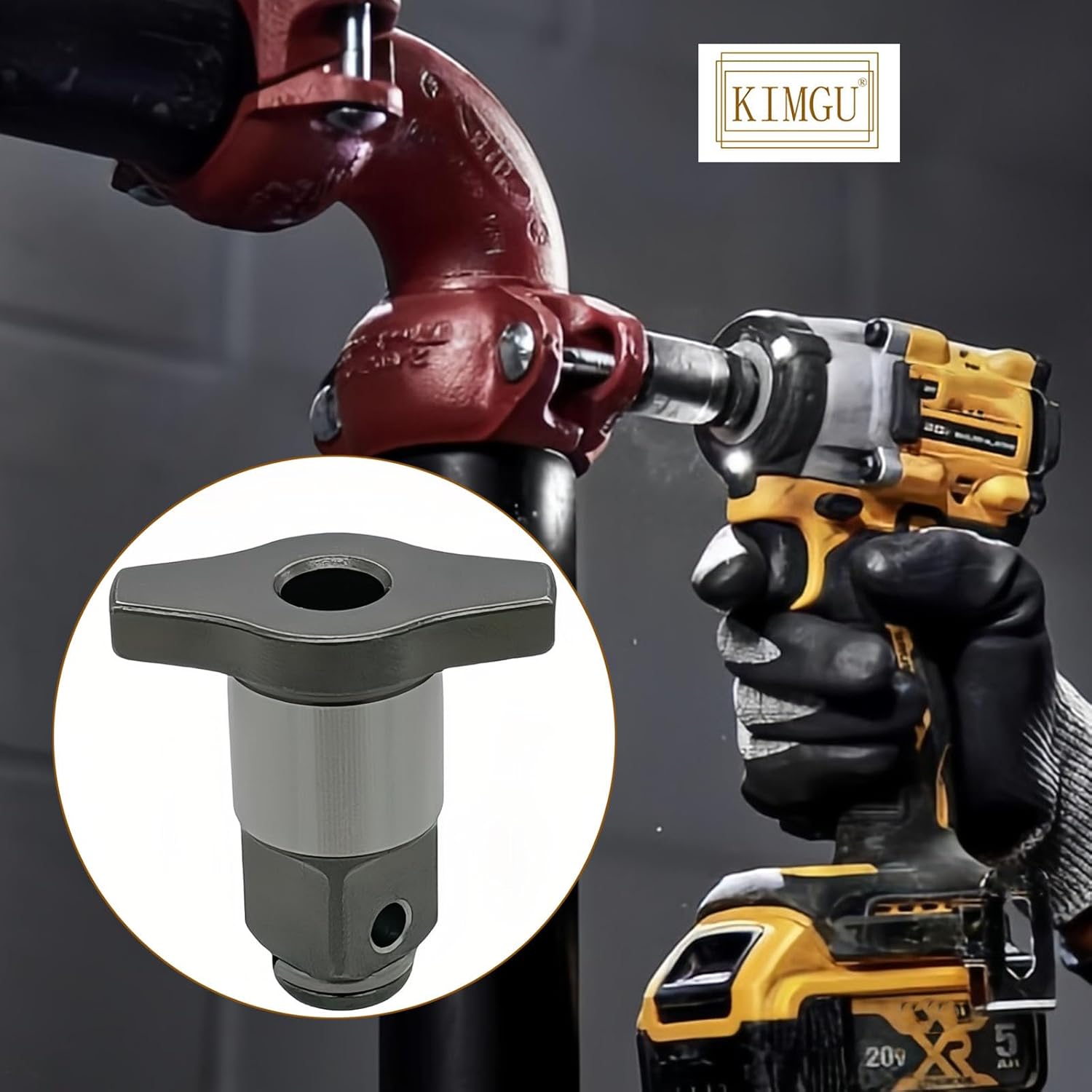 N925063 N925064 NA043743 N925062 Hog Ring 1/2 Anvil Assembly Replace Parts for DeWalt DCF901 DCF911 DCF912 DCF921 DCF922 DCF923 Impact Wrench