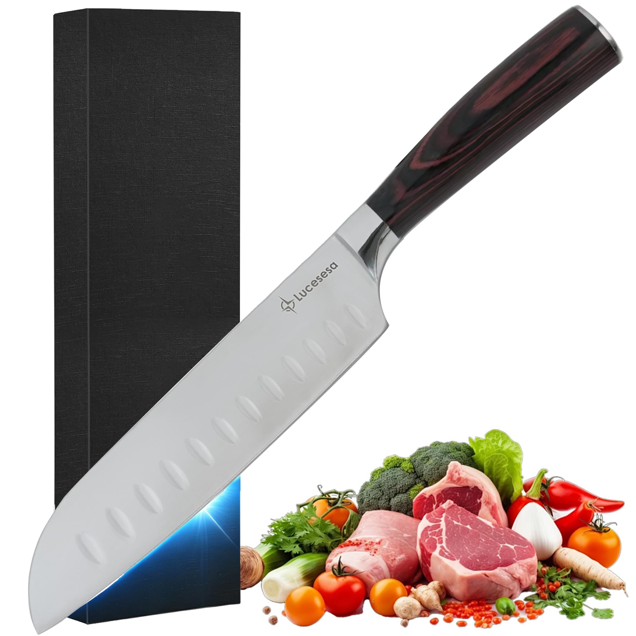 8" Bread Knife - Sharp Serrated for Sourdough & More -9